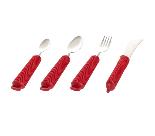 MultiMotion bestekset verdikt/buigbaar 4-delig - Rood