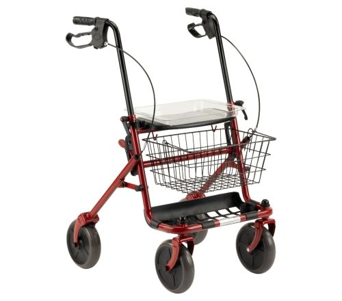 MultiMotion Basic rollator - Rood