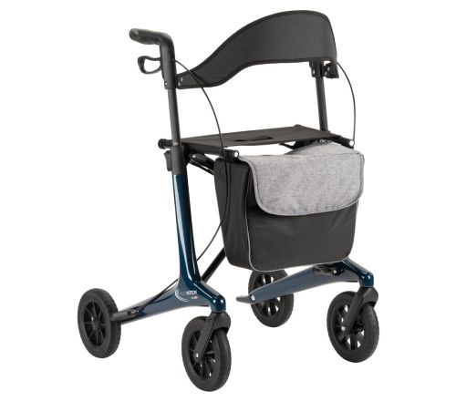 MultiMotion Carbon rollator blauw - voorzijde