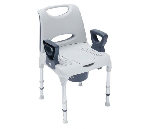 Herdegen AQ-TICA douche-/toiletstoel (voorzijde)