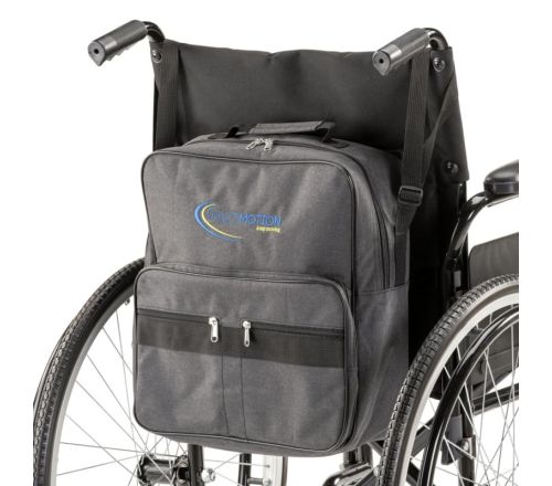 MultiMotion rolstoeltas - bevestigd aan een rolstoel