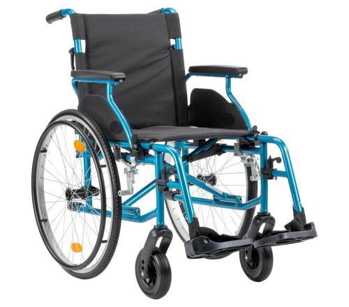 MultiMotion M7 lichtgewicht aluminium rolstoel 50 cm zitbreedte - voorzijde