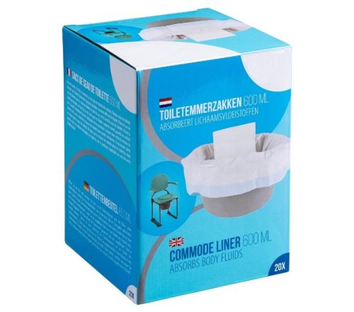 MultiMotion Toiletemmer zakken (20 stuks) in de verpakking