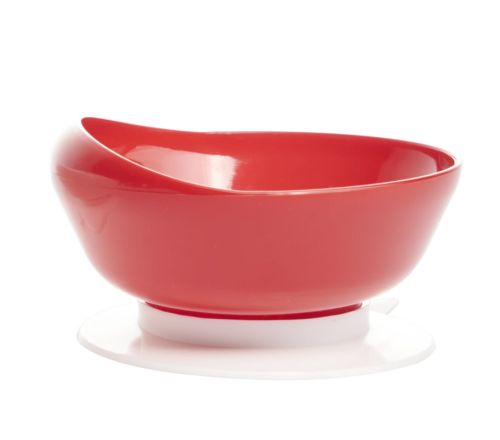 MultiMotion Eetkom met zuignap - Rood