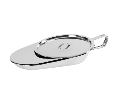MultiMotion Bedpan/ondersteek ovaal RVS