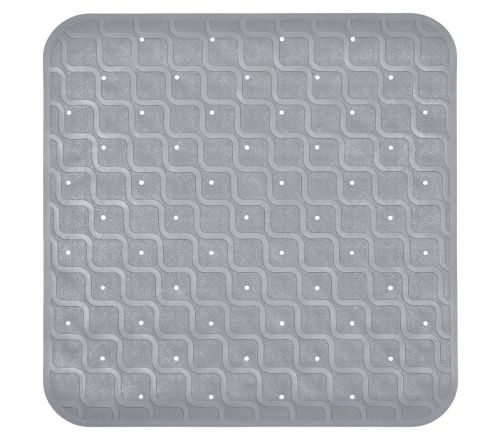 MultiMotion douchemat / badmat antislip - 53 x 53 cm Grijs