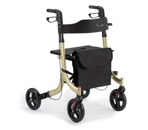 MultiMotion Light rollator Champagne - voorzijde