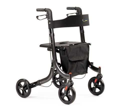 MultiMotion Light rollator Antraciet - voorzijde