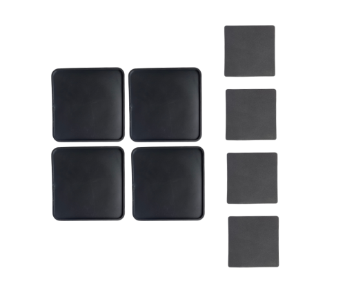 MultiMotion antislip bodems en schuimplaatjes - Zwart