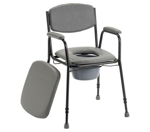 MultiMotion Toiletstoel in hoogte verstelbaar (met de zitplaat naast de stoel)