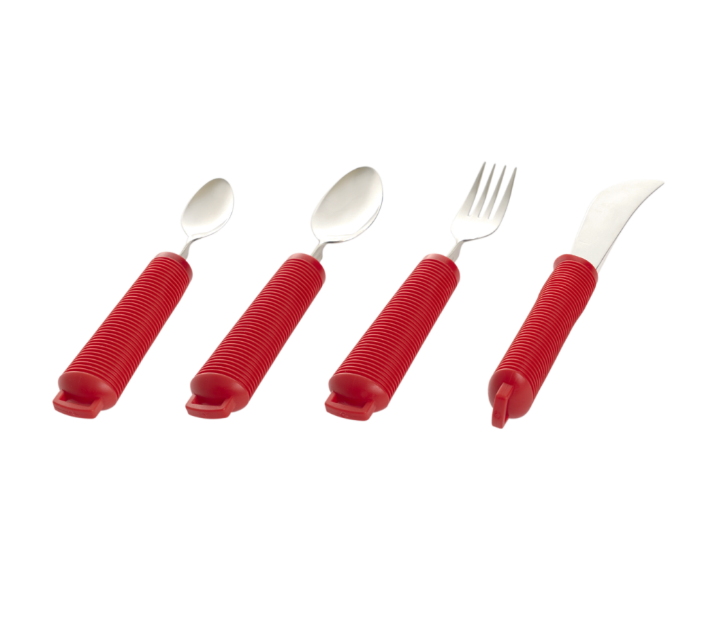 MultiMotion bestekset verdikt/buigbaar 4-delig - Rood