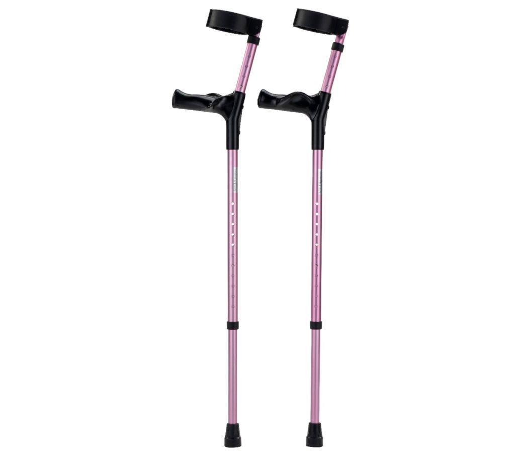 MultiMotion anatomische elleboogkrukken - Roze