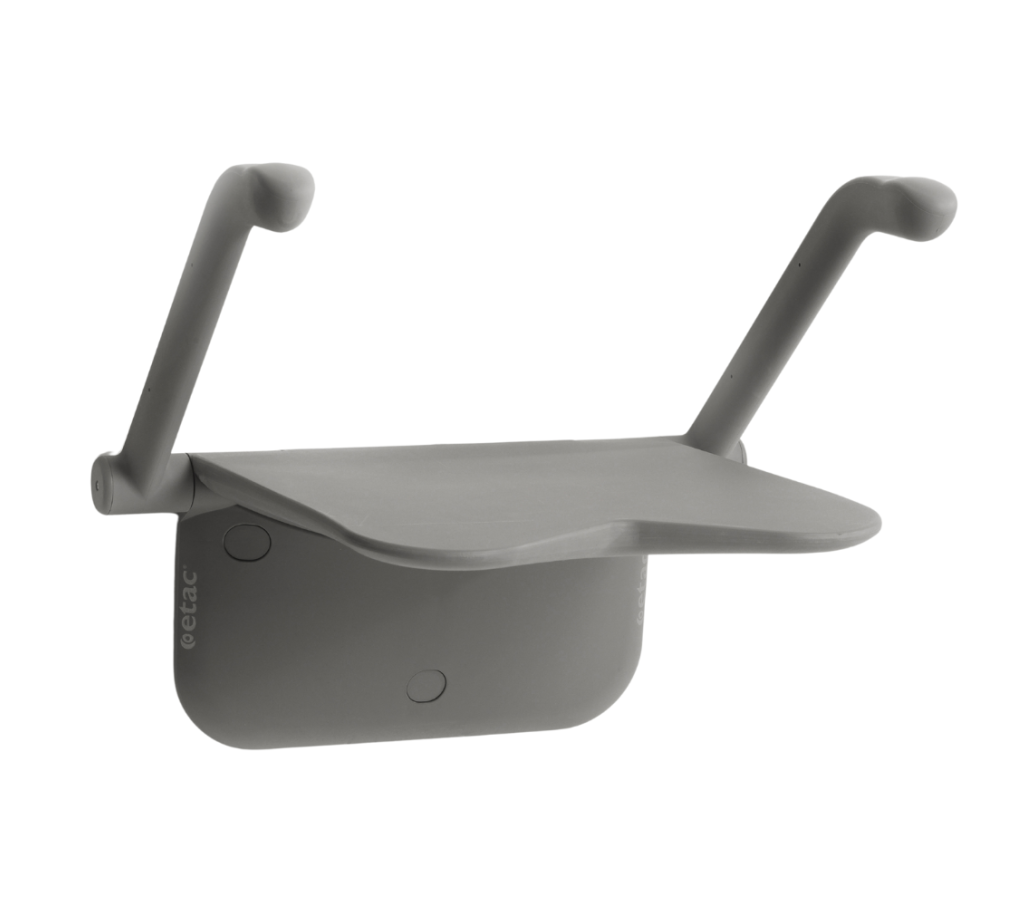 Etac Relax douchezitje wandmontage - Grijs