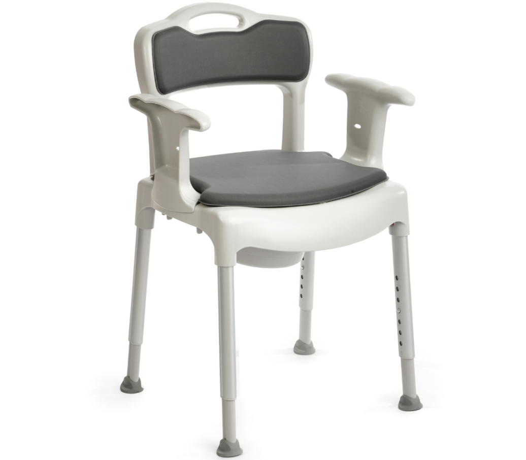 Etac Swift Commode douche-/toiletstoel (voorzijde)