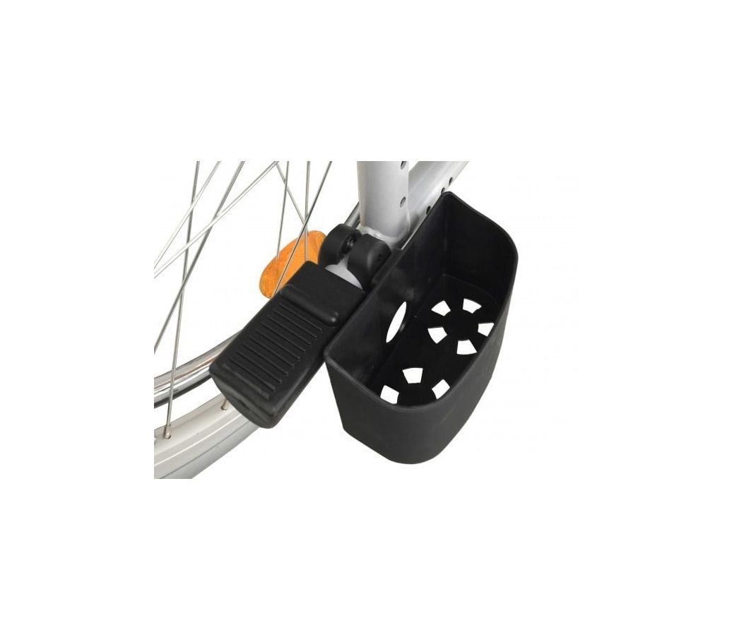 MultiMotion kruk-/ stokhouder voor rolstoelen bevestigd aan rolstoel