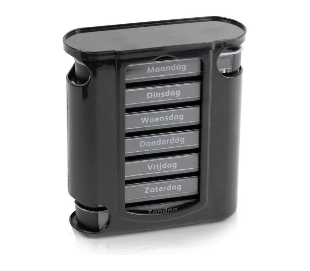 MultiMotion Pillendoosje - Zwart