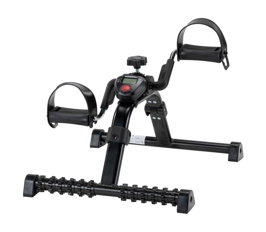 MultiMotion Pedaaltrainer met massage rollen en digitaal display