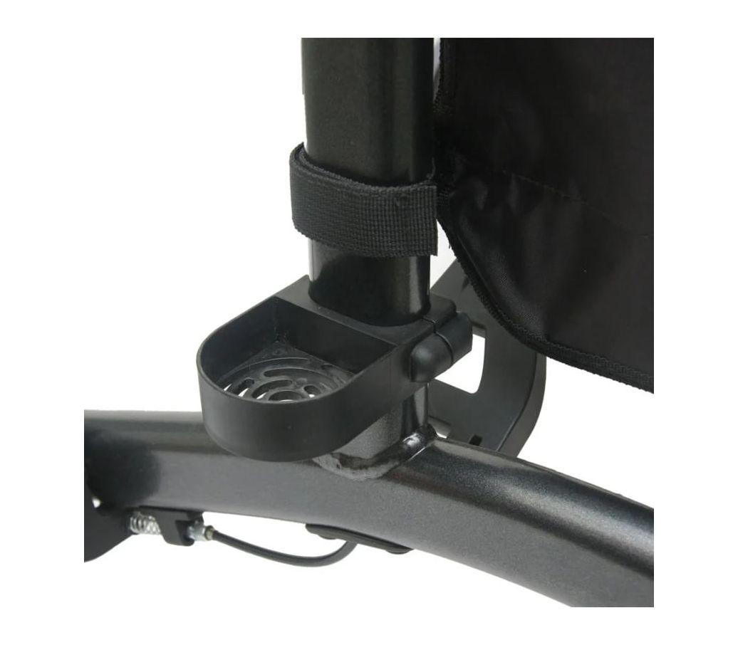 MultiMotion Stokhouder – Voor Trollimaster RA60 rollator (bakje waar de wandelstok ingezet word)