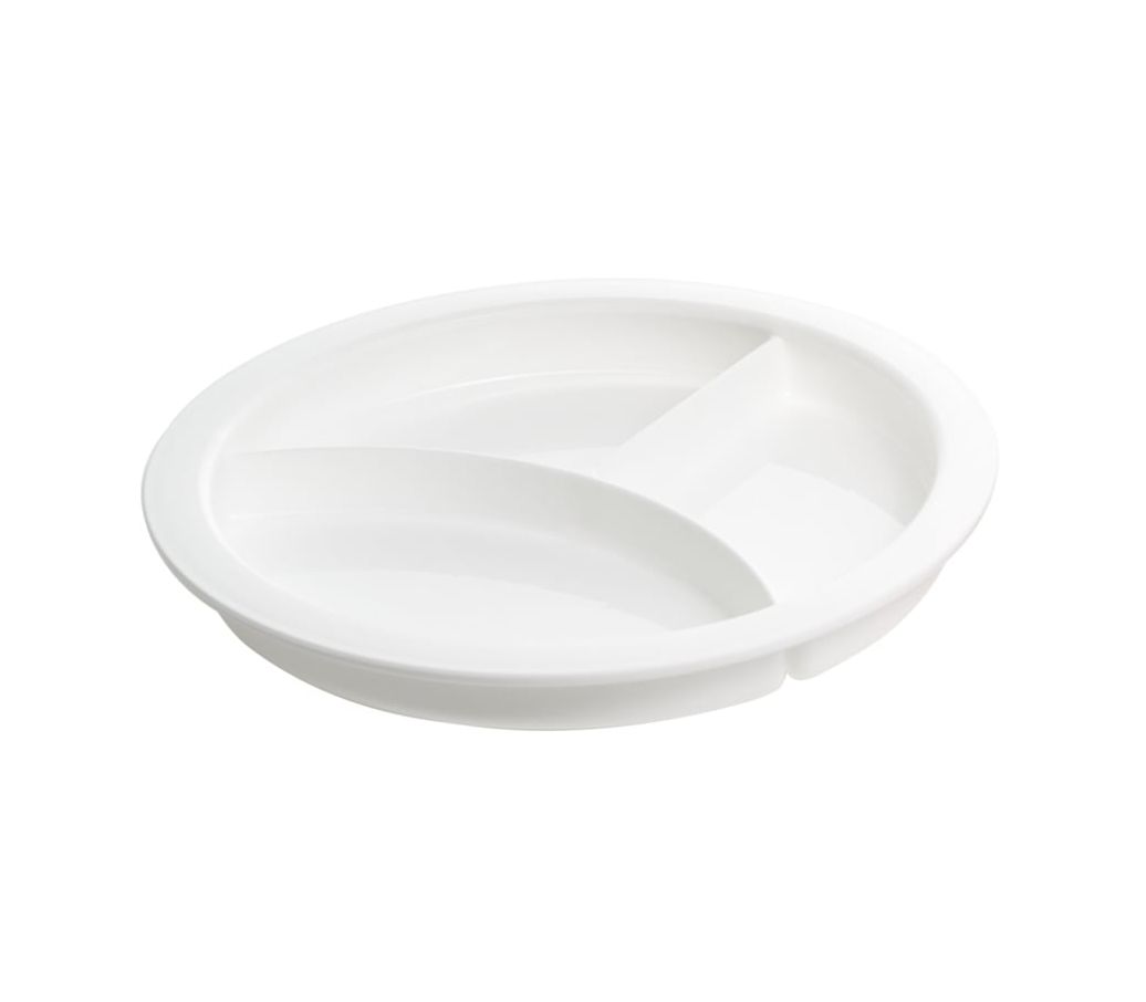 MultiMotion 3-vaks bord met zuignap - Wit