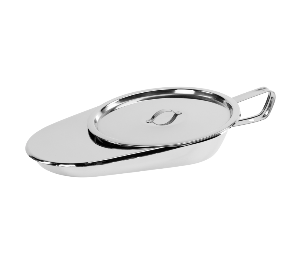 MultiMotion Bedpan/ondersteek ovaal RVS