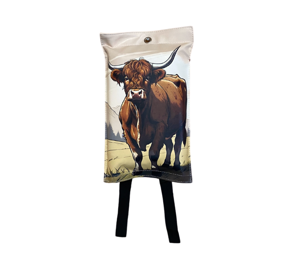 MultiMotion blusdeken - Schotse hooglander print