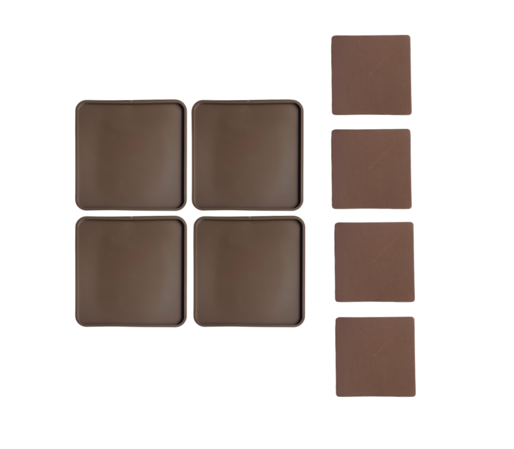 MultiMotion antislip bodems en schuimplaatjes - Bruin