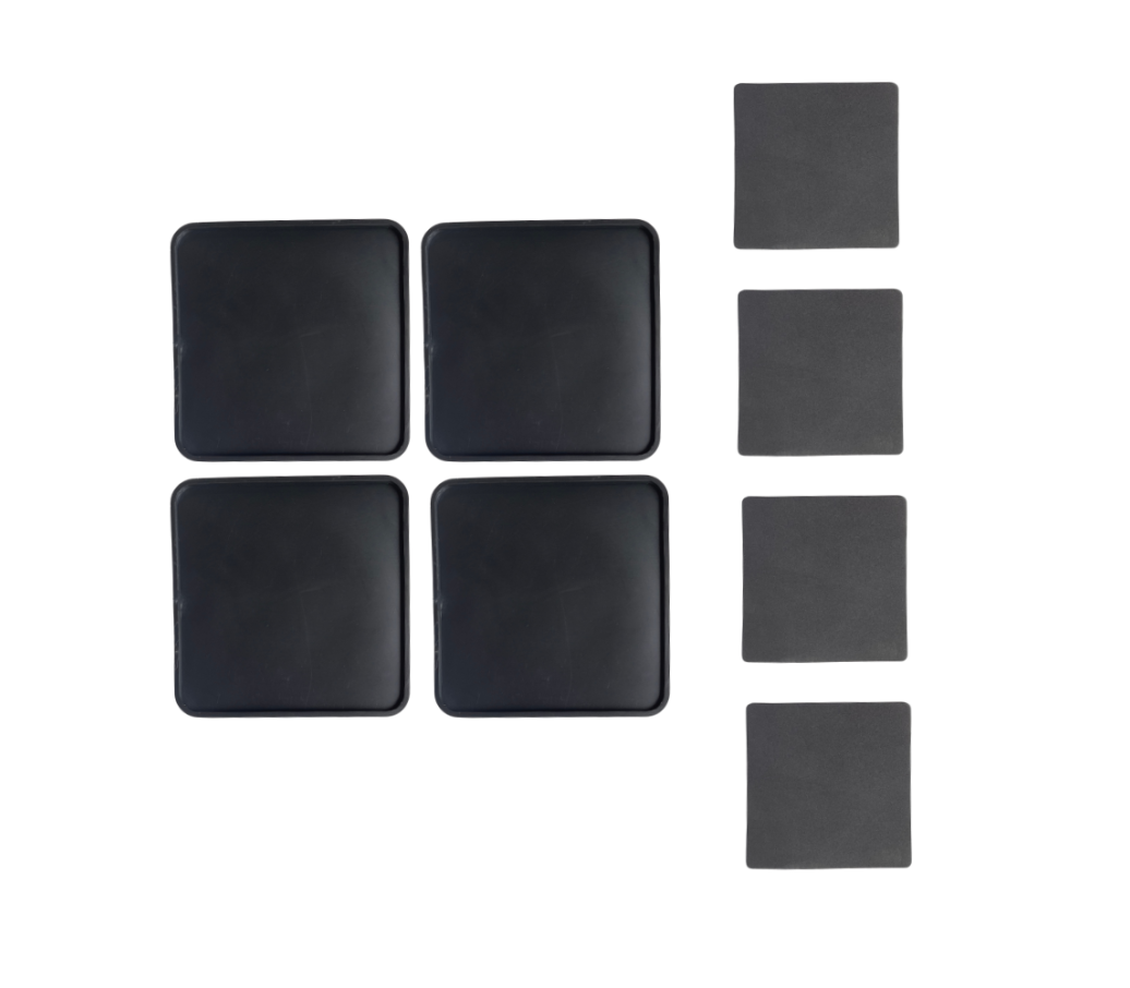 MultiMotion antislip bodems en schuimplaatjes - Zwart