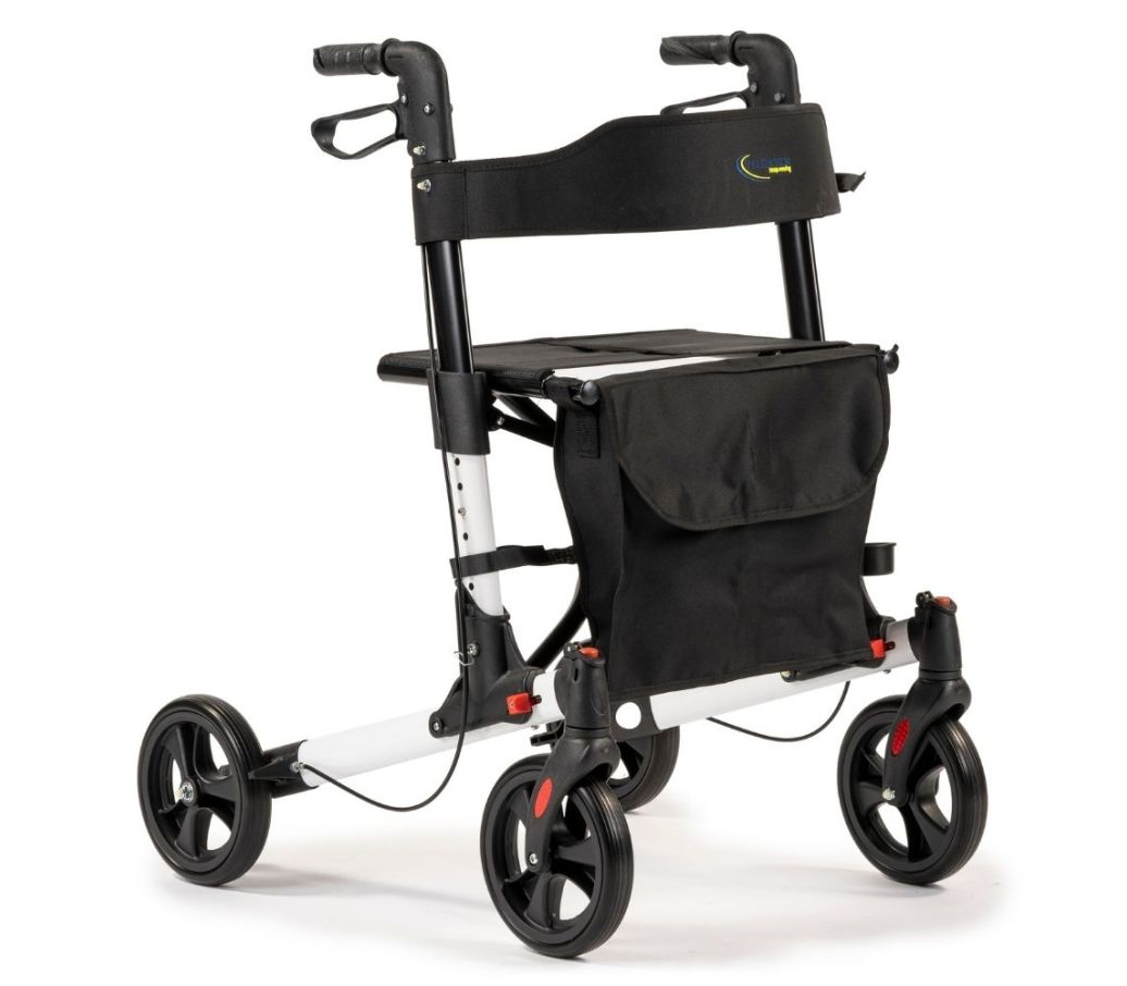 Multimotion Double rollator wit voorzijde