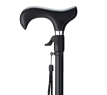 MultiMotion wandelstok met drukknop bediening - Zwart (ingezoomd op de drukknop)