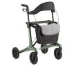 MultiMotion Carbon rollator groen - voorzijde
