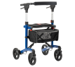 MultiMotion Trollimaster RA60 Rollator STANDARD blauw - voorzijde