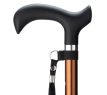 MultiMotion wandelstok - Bruin (ingezoomd op handvat en kleur van de buis) MultiMotion wandelstok - Bruin (ingezoomd op handvat en kleur van de buis)