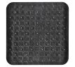 MultiMotion douchemat / badmat antislip - 53 x 53 cm Zwart