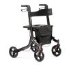 MultiMotion Light rollator Antraciet - voorzijde