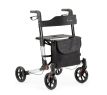 Multimotion Double rollator zilver voorzijde
