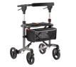 MultiMotion Trollimaster RA60 Rollator STANDARD donkergrijs - voorzijde MultiMotion Trollimaster RA60 Rollator STANDARD donkergrijs - voorzijde